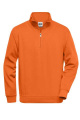 Workwear Half-Zip Sweat, orange