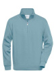 Workwear Half-Zip Sweat, steel-blue