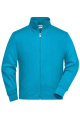 Workwear Sweat Jacket, turquoise