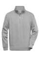 Workwear Half-Zip Sweat, grey-heather