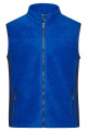 Workwear Fleece Vest – STRONG, royal/navy