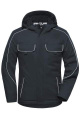 Workwear Softshell Padded Jacket - SOLID, carbon