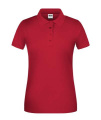 Ladies' ORGANIC Workwear Polo OCS Blended, red