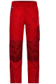 Workwear Pants - SOLID, red