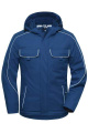 Workwear Softshell Padded Jacket - SOLID, dark-royal