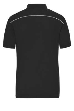 Men's Workwear Polo - SOLID - OCS Blended, black – James & Nicholson (4)