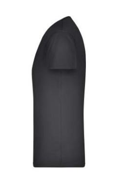 Men's Slim Fit V-T, black – James & Nicholson (2)