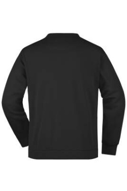 Men's Round Sweat Pocket, black – James & Nicholson (4)