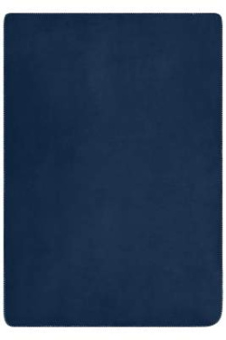 Cosy Hearth Blanket, navy/natural – James & Nicholson (2)