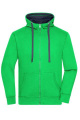 Men's Lifestyle Zip-Hoody, green/navy