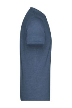 Men's Heather T-Shirt, blue-melange – James & Nicholson (3)