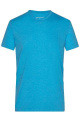 Men's Heather T-Shirt, turquoise-melange