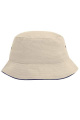 Fisherman Piping Hat, natural/navy