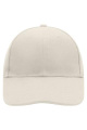 6 Panel Cap Laminated, light-grey