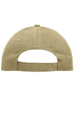6 Panel Cap Heavy Cotton, beige – Myrtle Beach (4)