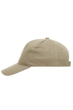 5 Panel Cap Heavy Cotton, beige – Myrtle Beach (2)