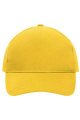 5 Panel Cap Heavy Cotton, gold-yellow