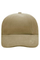 Turned 6 Panel Cap Laminated, dark-khaki