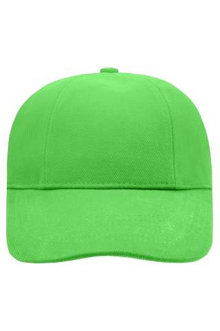 Turned 6 Panel Cap Laminated, lime-green – Myrtle Beach (1)