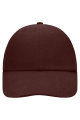 6 Panel Raver Cap, dark-brown
