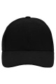 6 Panel Raver Cap Laminated, black