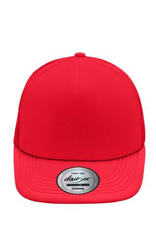 5 Panel Flat Peak Cap, red/red – Myrtle Beach (1)