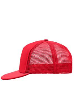 5 Panel Flat Peak Cap, red/red – Myrtle Beach (2)