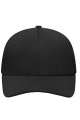 6 Panel Sport Mesh Cap, black