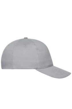 5 Panel Cap Organic Cotton, light-grey – Myrtle Beach (3)