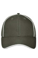 6 Panel Workwear Cap - SOLID, olive