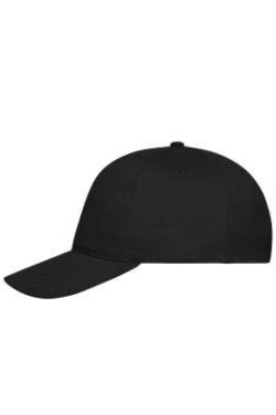 5 Panel Cap Organic Cotton, black – Myrtle Beach (2)
