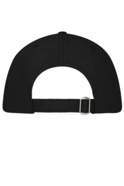6 Panel Dad Cap Organic Cotton, black – Myrtle Beach (4)