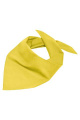 Triangular Scarf, sun-yellow