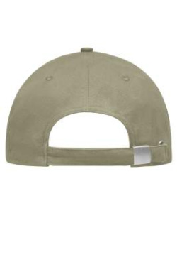 Light Brushed Cap mit kontrastfarbener Schirmkante, beige/black - Myrtle Beach (4)