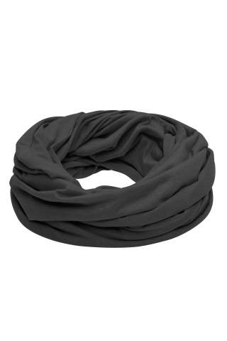 Heather Summer Loop-Scarf, black-melange – Myrtle Beach (1)