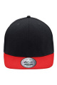 6 Panel Pro Cap Style, black/red