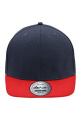 6 Panel Pro Cap Style, navy/red