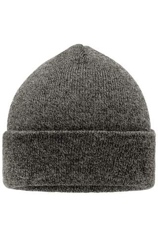 Melange Beanie, black-melange – Myrtle Beach (1)