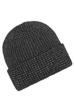 Reflective Winter Beanie, black – Myrtle Beach (3)