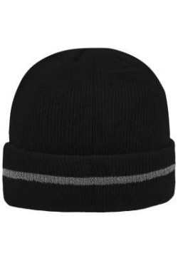 Reflective Beanie, black/silver – Myrtle Beach (4)