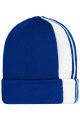 Winter Beanie, electric-blue/white