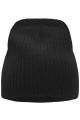 Rib Beanie, black