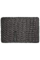 Crocheted Headband, carbon