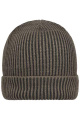 Ribbed Beanie, dark-olive/anthracite