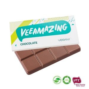 Schokoladentafel im Umschlag, 70 g, Produktbild