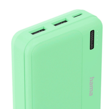 Powerbank 10000 mAh Hama Power Pack Pocket, grün, Produktbild (2)