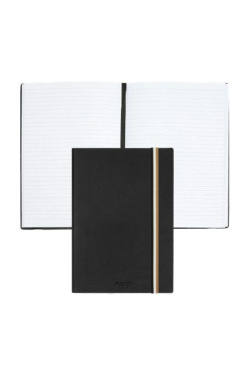 Notizbuch A5 Iconic schwarz Lined, Produktbild (2)