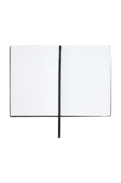 Notizbuch A5 Iconic schwarz Lined, Produktbild (4)