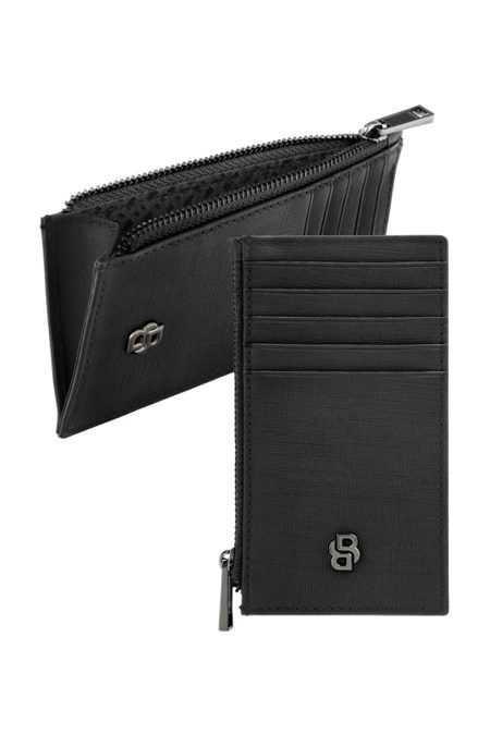 Kartenhalter Double B Saffiano Schwarz, Produktbild (1)