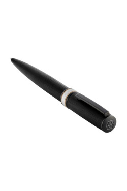 Kugelschreiber Arche Brushed Ring, schwarz, Produktbild (4)